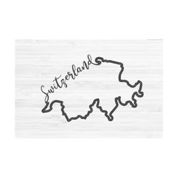 switzerland outline svg | switzerland cursive vector file | swiss design | country svg | switzerland shape svg, swiss si