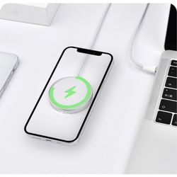 fast charge wireless magnetic charger " type c "