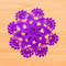 a crochet round doily pattern