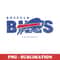 Buffalo Bills Team Football - High-Quality Sublimation PNG Download File