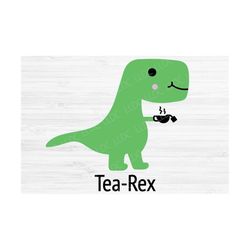 dinosaur svg file | tea-rex svg | t-rex svg | tyrannosaurus rex svg | animal svg | dinosaur cut file | cute dinosaur sv