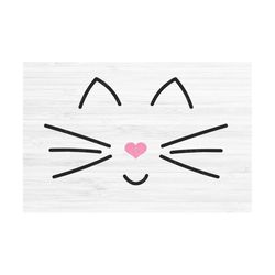 cat face svg file. cat svg | kitten svg file | kitten cut file | pet svg | fur mom svg | kitty mama svg | cute cat svg |