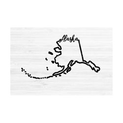 alaska outline svg file. alaska cursive vector file. alaska png design. alaska state digital file. alaska state svg. ala