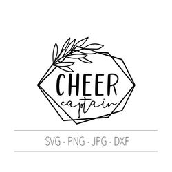 cheer captain svg png dxf jpg, cheerleading svg, cheer captain png, cheer png, cheer life svg, cheer captain digital vec