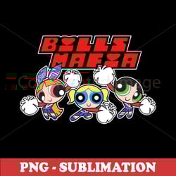 buffalo mafia cheerleaders - high-resolution sublimation png - add intimidating spirit to any design