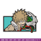 Bakugou embroidery design, My Hero Academia embroidery, Logo design, anime design, anime shirt, Digital download.jpg