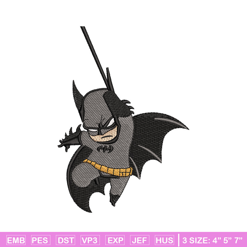 Batman chibi embroidery design, Batman chibi embroidery, logo design, logo shirt, Embroidery shirt, Instant download.jpg