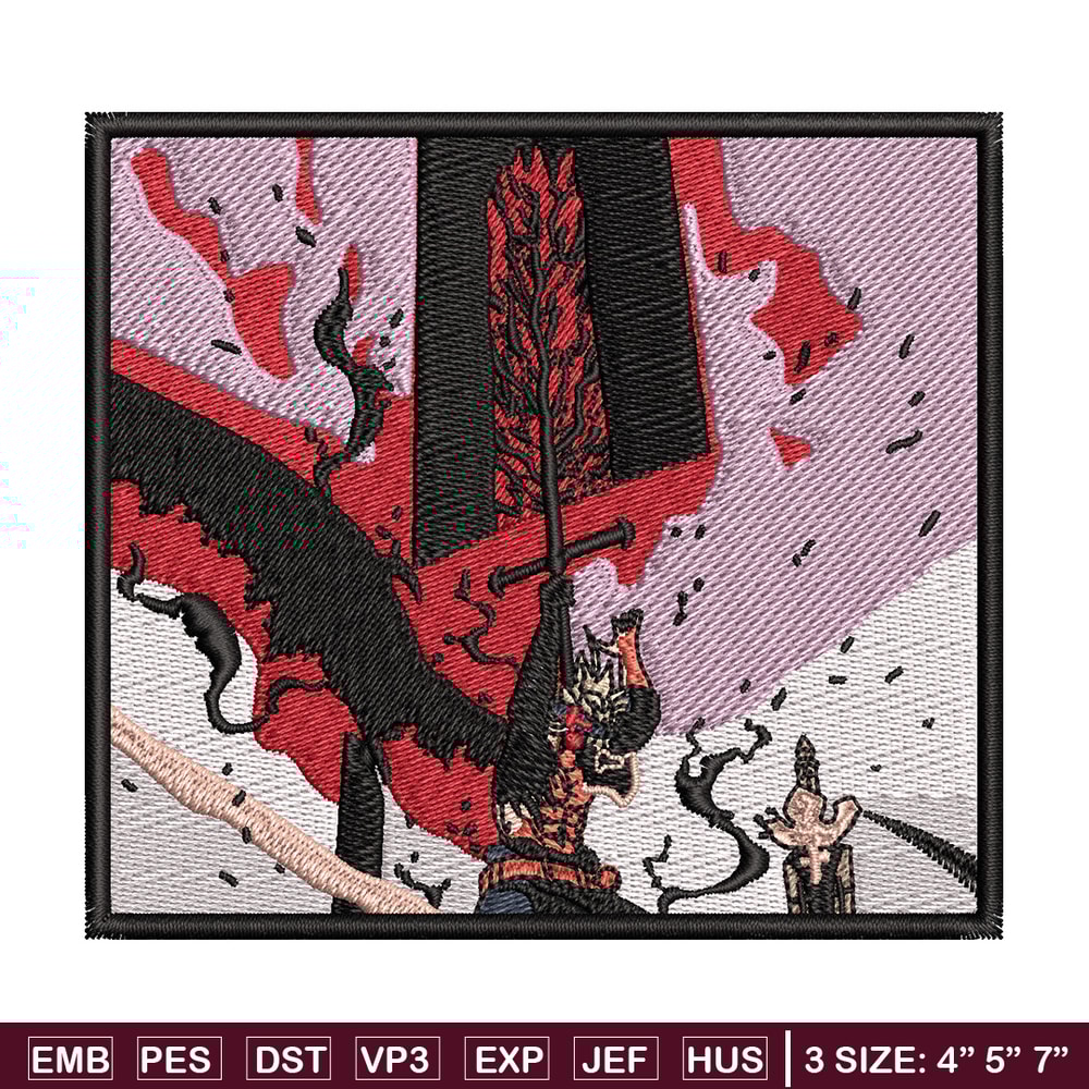 Asta sword embroidery design, Black clover embroidery, Anime design, Embroidery shirt, Embroidery file, Digital download.jpg