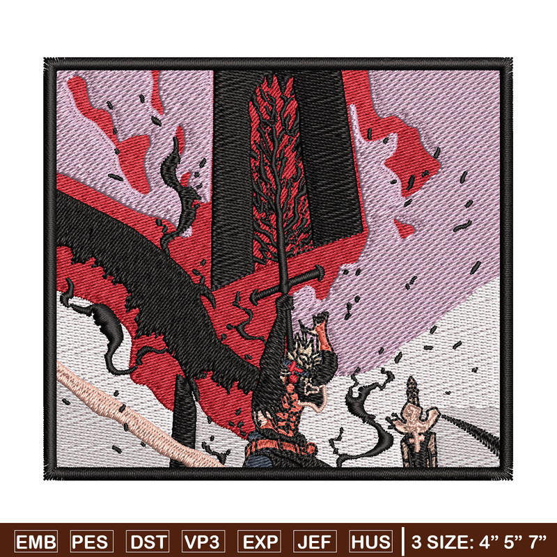 Asta sword embroidery design, Black clover embroidery, Anime design, Embroidery shirt, Embroidery file, Digital download.jpg