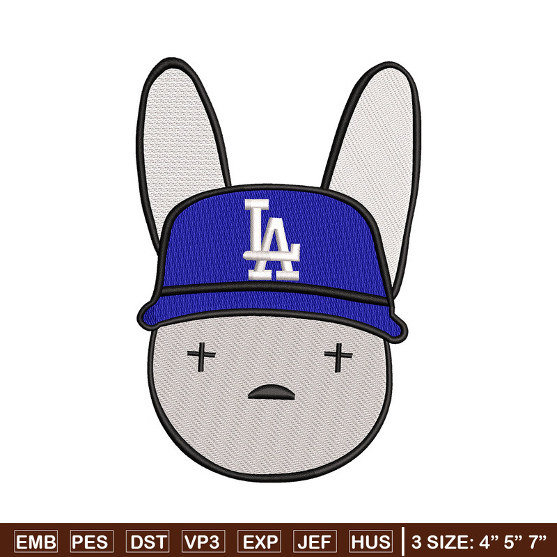 Bad bunny embroidery design, Bunny embroidery, Embroidery file, Embroidery shirt, Emb design, Digital download.jpg