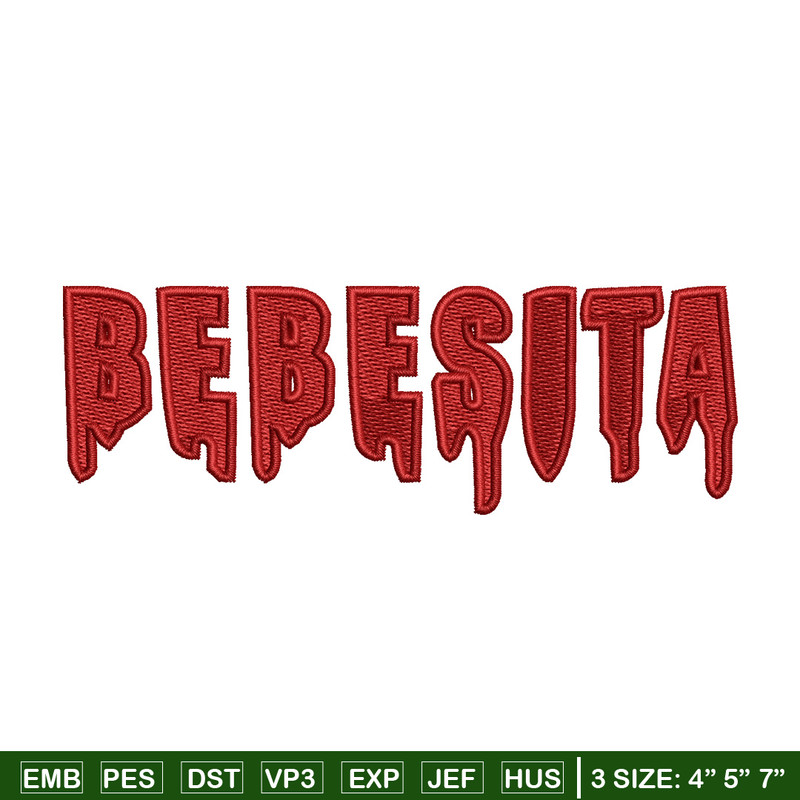Bebesita embroidery design, Logo embroidery, Embroidery file, Embroidery shirt, Emb design, Digital download.jpg