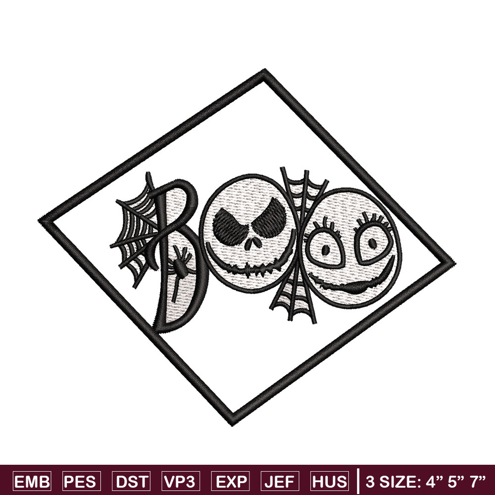 Boo halloween embroidery design, Halloween embroidery, Embroidery file, Embroidery shirt, Emb design, Digital download.jpg