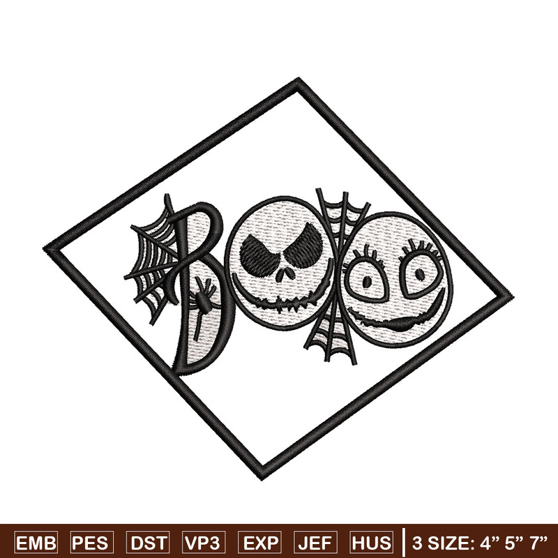 Boo halloween embroidery design, Halloween embroidery, Embroidery file, Embroidery shirt, Emb design, Digital download.jpg