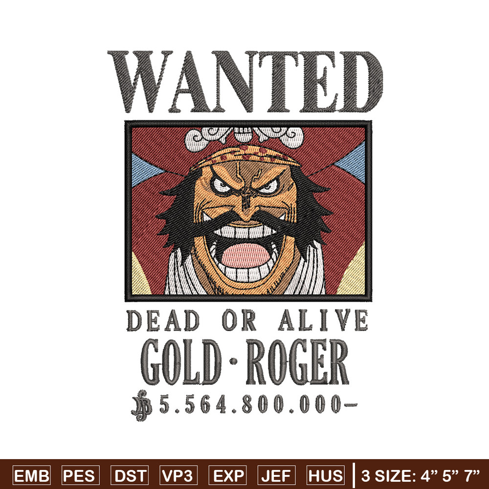 Bounty roger embroidery design, One piece embroidery, Anime design, Embroidery shirt, Embroidery file,Digital download.zip.jpg