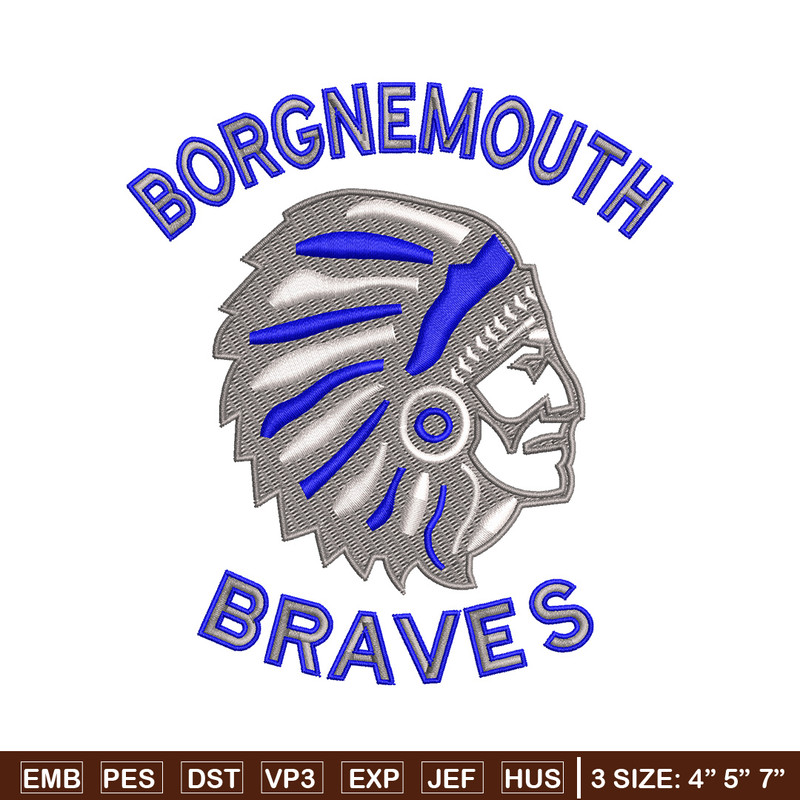 Braves man embroidery design, Braves embroidery, Embroidery file, Embroidery shirt, Emb design, Digital download.jpg