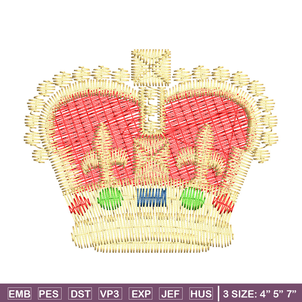 Crown embroidery design, Crown logo embroidery, logo design, Embroidery shirt, logo shirt, Instant download.jpg