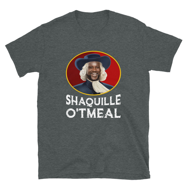 Official Shaquille o'tmeal quaker oats oatmeal los angeles Lakers shaquille o'neal T-shirt.jpg