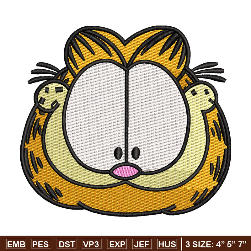 Cat face embroidery design, Cat anime embroidery, Embroidery file, Embroidery shirt, Emb design, Digital download.jpg