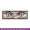 Demon Nezuko eyes 2 embroidery design, Kimetsu no Yaiba embroidery, anime design, embroidery file, Digital download.jpg