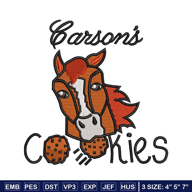 Cookies horse embroidery design, Cookies embroidery, Embroidery file, Embroidery shirt, Emb design, Digital download.jpg