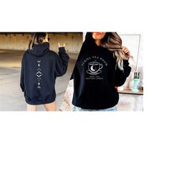 acotar tea hoodie, sarah j maas velaris, suriel tea room sweat, acotar velaris hoodie, sjm merch, night court hoodie, ci