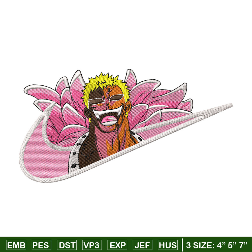 Doffy nike embroidery design, One piece embroidery, Nike design, Embroidery shirt, Embroidery file, Digital download.jpg