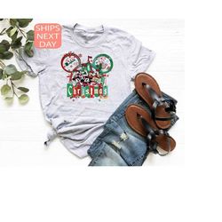 disney merry christmas shirt, mickey mouse and friends shirt, disneyland christmas sweatshirt, mickey & minnie shirt, ch