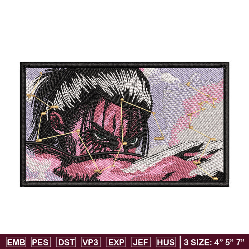 Eren rectangle embroidery design, Aot embroidery, Anime design, Embroidery shirt, Embroidery file, Digital download.zip.jpg