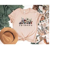 nightmare before christmas shirt, friends nightmare before christmas tee, christmas squad shirt, nightmare tshirt, holid