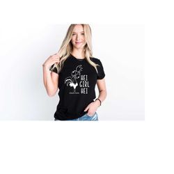 funny moana rooster shirt, hei girl hei shirt, disney moana shirt, funny disney tee, disneyland shirt, disney kids shirt