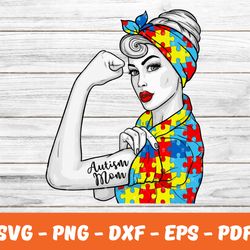 autism mom svg , mother day svg, digital download 01
