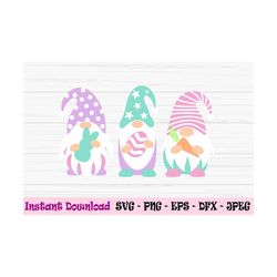 easter gnome svg, carrot egg bunny svg, baby kids easter svg, dxf, png, eps, jpeg, cut file, cricut, silhouette, print,