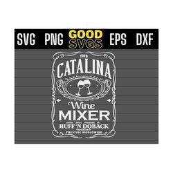 catalina wine mixer svg png dxf eps cricut file silhouette art