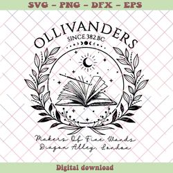 Ollivanders Wand Shop Wizard Book Shop SVG File For Cricut
