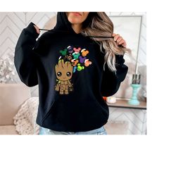 disney world hoodie, disney family hoodie, baby groot hoodie, i'm groot hoodie, disney baby groot sweatshirts, mickey mo