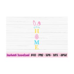 welcome home svg, easter porch sign svg, bunny egg porch sign svg, dxf, png, eps,jpeg, cut file, cricut, silhouette, pri