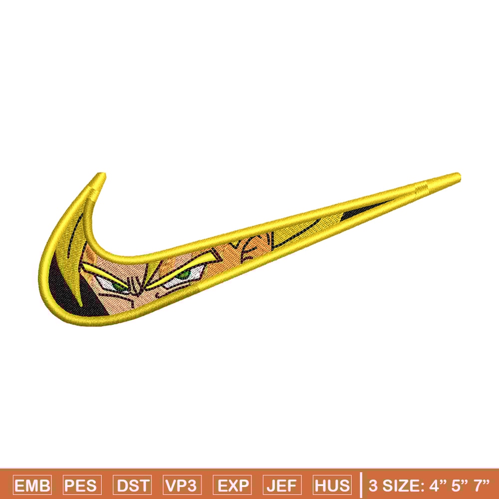 Goku ss eyes Nike embroidery design, Dragon Ball embroidery, nike design, anime design, anime shirt, Digital download.jpg