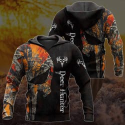 amazing deer hunting hoodie 3d all over print