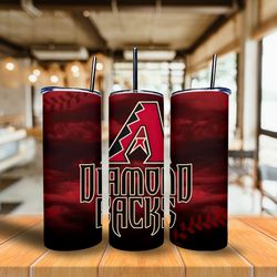 diamond backs tumbler wrap , mlb tumbler wrap ,  mlb logo 02