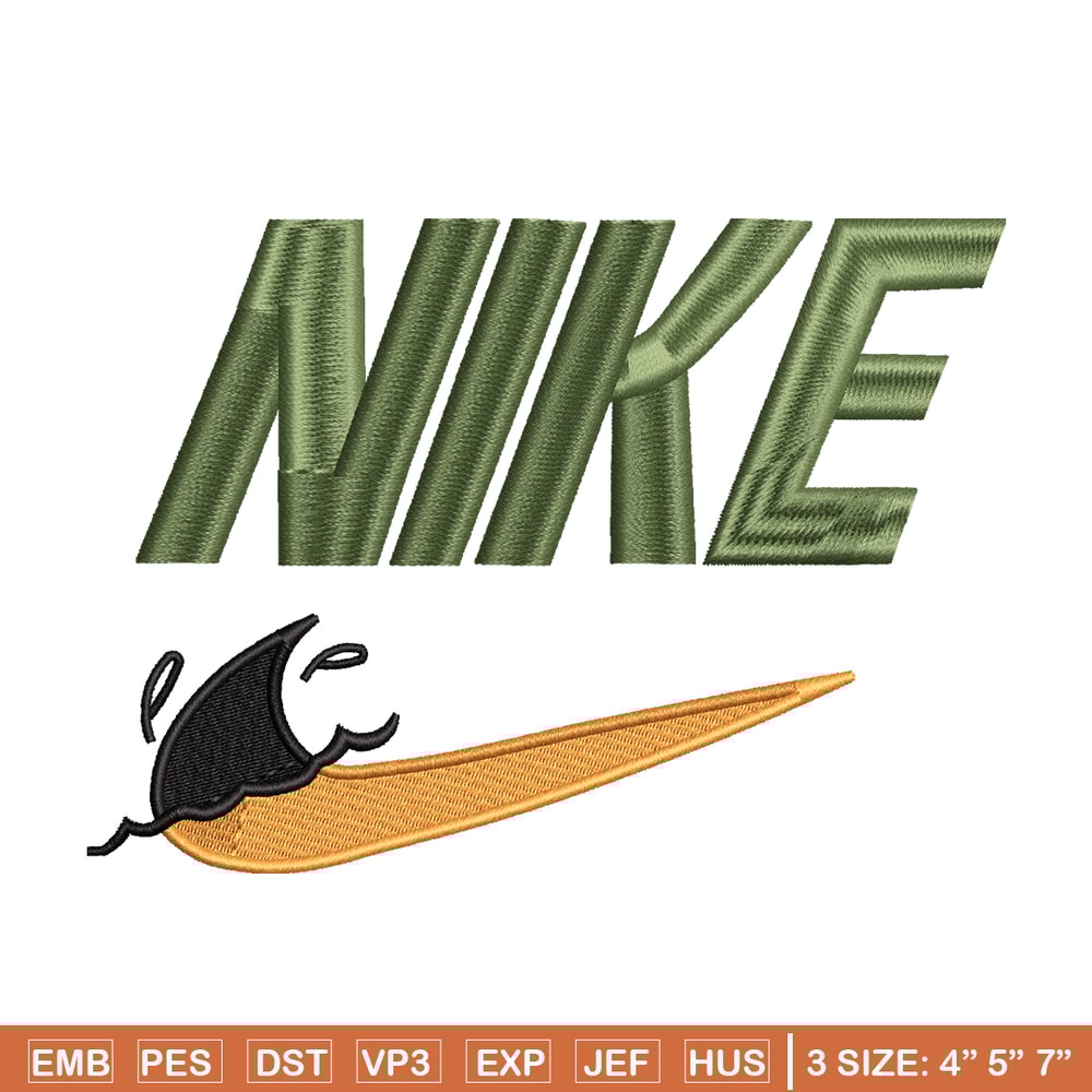 Green Nike embroidery design, Green Nike embroidery, Nike design, Embroidery shirt, logo shirt, Instant download.jpg