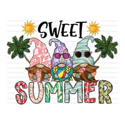 sweet summer time png, summer design, watermelon, gnome png, summer png, summer gnome, watermelon gnome,sublimation desi