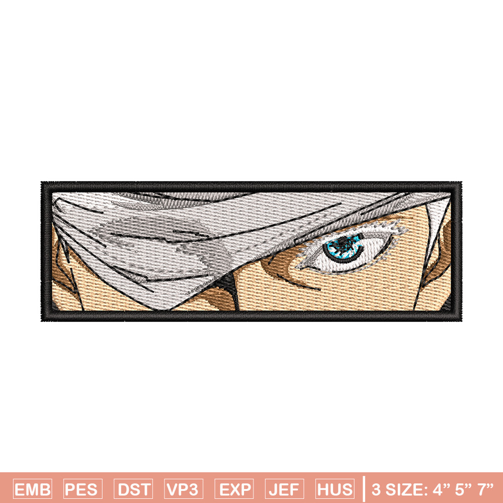 Gojo Eyes embroidery design, Jujutsu kaisen embroidery, anime design, embroidery file, anime shirt, Digital download.jpg