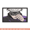 Gojo Satoru embroidery design, Jujutsu kaisen embroidery, anime design, embroidery file, anime shirt, Digital download.jpg