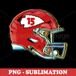 patrick mahomes - sublimation png digital download - bring the mvp to your designs