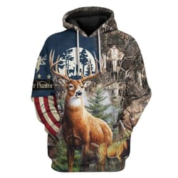 american deer hunting custom t-shirts hoodies apparel