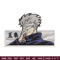Gojo white embroidery design, Jujutsu embroidery, Anime design, Embroidery shirt, Embroidery file, Digital download.jpg