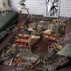 american deer hunting rectangle limited edition sku 263632 rug