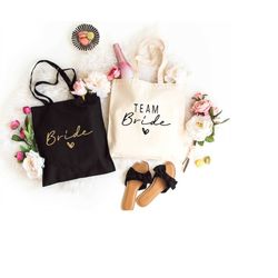 bachelorette party tote bag, bride team tote, bridal party bags, bridesmaid gift, hen do party tote, wedding party tote,