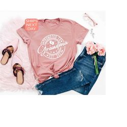 promoted to grandma, baby announcement tee, pregnancy reveal t shirt, new grandma t-shirt, gift for grandma, grandma shi
