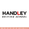 Handley Driving school logo embroidery design, logo embroidery, Embroidery file, logo design, Instant download.jpg